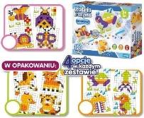 Opakowanie Układanka kreatywna E-Edu 120el mix