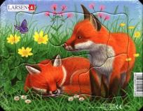 Opakowanie Układanka Liski 5 elementów