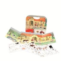 Opakowanie Układanka, magnetyczna gra Farma