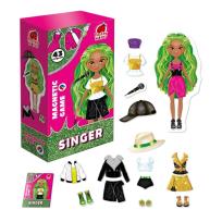 Opakowanie Układanka magnetyczna Piosenkarka