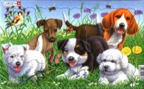 Opakowanie Układanka Szczeniaki 9 elementów