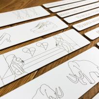 Opakowanie Układanka Zdania z sylam prymarnych cz.2