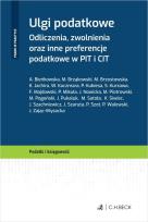 Okładka książki Ulgi podatkowe