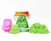 Opakowanie Ultra Piasek 150g zielony + foremka Panda