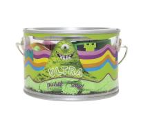 Opakowanie Ultra Piasek 200g zielony + 5 foremek Zamek