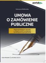 Okładka książki Umowa o zamówienie publiczne.