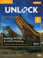 Okładka książki Unlock Level 1 Reading, Writing and Critical Thinking Student's Book with Digital Pack