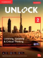Okładka książki Unlock Level 2 Listening, Speaking and Critical Thinking Student's Book with Digital Pack