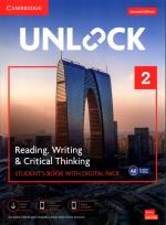 Okładka książki Unlock Level 2 Reading, Writing and Critical Thinking Student's Book with Digital Pack