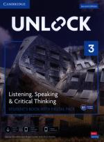 Okładka książki Unlock Level 3 Listening, Speaking and Critical Thinking Student's Book with Digital Pack