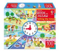 Okładka książki Usborne Book and Jigsaw Telling the Time