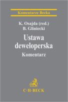 Okładka książki Ustawa deweloperska. Komentarz