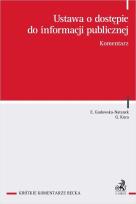 Okładka książki Ustawa o dostępie do informacji publicznej