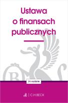 Okładka książki Ustawa o finansach publicznych wyd. 24