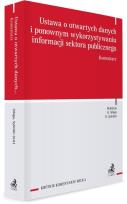 Okładka książki Ustawa o otwartych danych i ponownym...