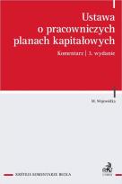 Okładka książki Ustawa o pracowniczych planach kapitałowych w.3