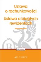 Okładka książki Ustawa o rachunkowości oraz ustawa o biegłych rewidentach wyd. 39