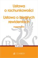 Okładka książki Ustawa o rachunkowości oraz ustawa o biegłych rewidentach