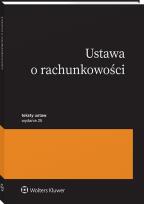 Okładka książki Ustawa o rachunkowości. Przepisy