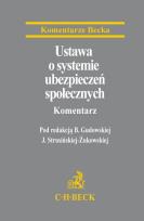 Okładka książki Ustawa o systemie ubezpieczeń społecznych+suplem.