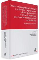 Okładka książki Ustawa o udostępnianiu informacji o środowisku..