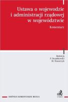 Okładka książki Ustawa o wojewodzie i administracji rządowej...+