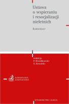 Okładka książki Ustawa o wspieraniu i resocjalizacji nieletnich