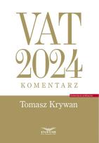 Okładka książki VAT 2024. Komentarz