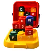 Opakowanie Viking Toys Mini Chubbies Klocki cyfry