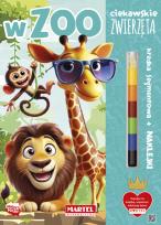 Okładka książki W zoo. Ciekawskie zwierzęta