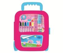 Opakowanie Walizka na kółkach Świnka Peppa STNUX