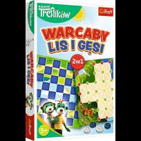 Opakowanie Warcaby Lis i Gęsi - Rodzina Treflików TREFL