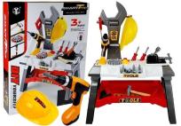 Opakowanie Warsztat. Zestaw narzędzi z wiertarką na baterie