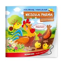 Okładka książki Wesoła Farma. Kolorowanka
