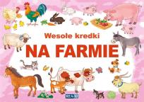 Okładka książki Wesołe kredki. Na farmie