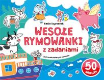 Okładka książki Wesołe rymowanki z zadaniami