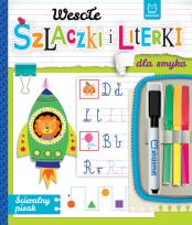 Okładka książki Wesołe szlaczki i literki dla smyka