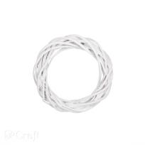 Opakowanie Wianek wiklinowy 15cm biały DPDN-034
