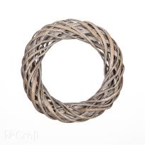 Opakowanie Wianek wiklinowy 25cm szary DPDN-033