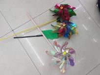 Opakowanie Wiatrak brokatowy 24cm MIX