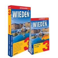 Okładka książki Wiedeń 3w1: przewodnik + atlas + mapa