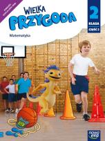 Okładka książki Wielka Przygoda neon SP 2 Matematyka podr. cz.2