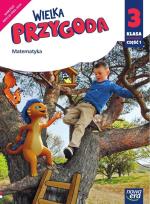 Okładka książki Wielka Przygoda SP 3 Matematyka Podr. cz.1 2022 NE