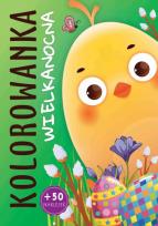 Okładka książki Wielkanocna kolorowanka