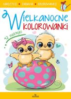Okładka książki Wielkanocne kolorowanki