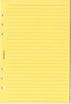 Opakowanie Wkład do organizera A5 linia żółta