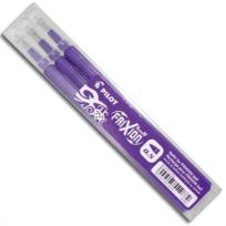 Opakowanie Wkład FriXion 0.5 fioletowy 3szt. PILOT