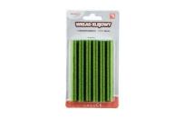 Opakowanie Wkład klejowy brokatowy zielony 11mmx10cm 6szt