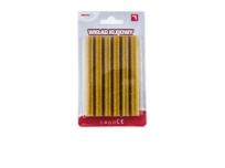 Opakowanie Wkład klejowy brokatowy złoty 11mmx10cm 6szt