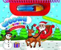 Okładka książki Wodne kolorowanki. Dzień Mikołaja